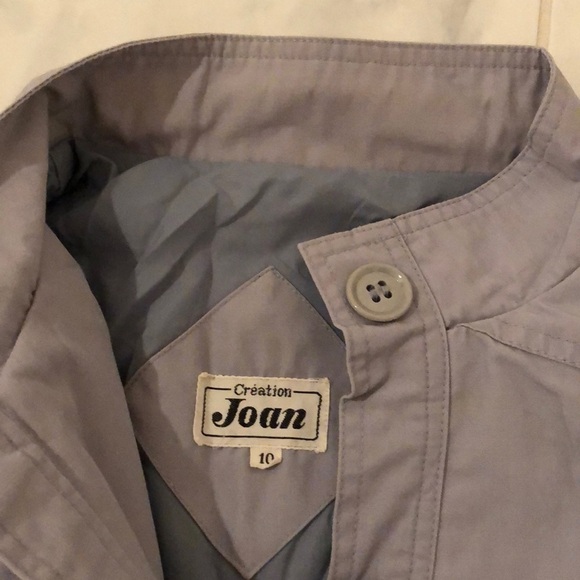 VINTAGE light blue spring jacket. EUC! - Picture 2 of 5